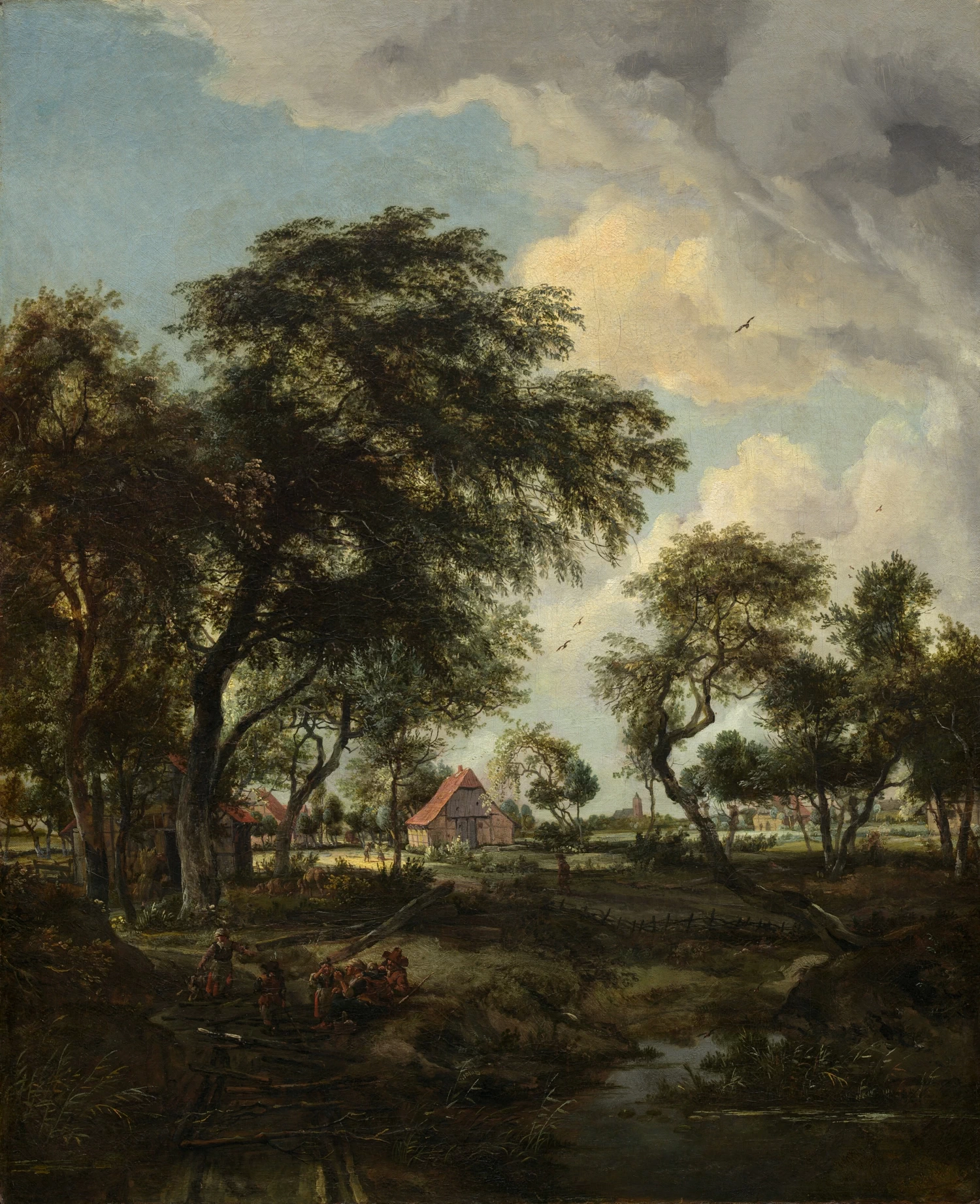 Una fattoria alla luce del sole , 1668